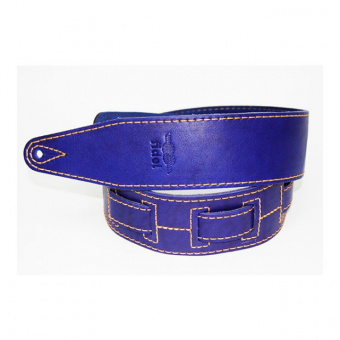 FL60010L21L Leather 21 Ремень для гитары, кожаный, ультрамарин, Fidel от магазина Соло в Иркутске