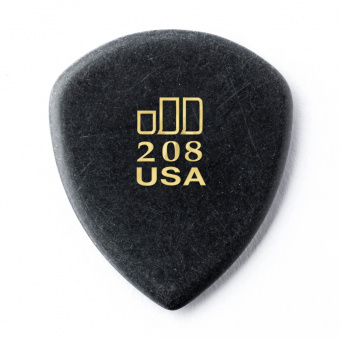 477R208 JD Jazztones Медиаторы 36шт, большой острый кончик, черные, Dunlop от магазина Соло в Иркутске