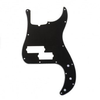 MX1395BK Защитная накладка 5-струнной бас-гитары Precision Bass, 3 слоя, черная, Musiclily от магазина Соло в Иркутске