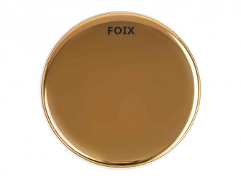 FDH-188GD-16 Пластик для малого и том барабана 16", золотистый, Foix от магазина Соло в Иркутске