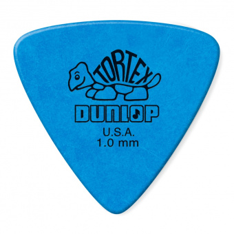 431P1.0 Tortex Triangle Медиаторы 6шт, толщина 1,00мм, треугольные, Dunlop от магазина Соло в Иркутске
