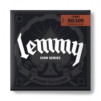 LKS50105 Lemmy Signature Комплект струн для бас-гитары, нерж.сталь, 50-105, Dunlop от магазина Соло в Иркутске