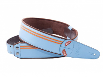 8401070111122 Mojo Race Sonic Blue Ремень для гитары, RightOn Straps от магазина Соло в Иркутске