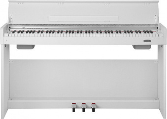 WK-310-White Цифровое пианино на стойке с педалями, белое, Nux от магазина Соло в Иркутске