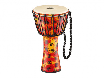 NINO-PDJ1-M-G Джембе 10", пластик, натуральная кожа, Nino Percussion от магазина Соло в Иркутске