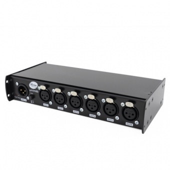 SL-SDX6C splitDMX X6 Сплиттер DMX, 6 каналов, Siberian Lighting от магазина Соло в Иркутске