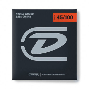 DBN45100 Комплект струн для бас-гитары, никелированные, Medium Light, 45-100, Dunlop от магазина Соло в Иркутске