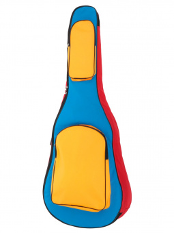 MZ-ChG-12-3red/blue/ora Чехол для гитары дредноут, MEZZO от магазина Соло в Иркутске