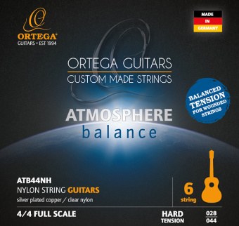 ATB44NH Atmosphere Balance Комплект струн для классической гитары, сильное натяжение, Ortega от магазина Соло в Иркутске