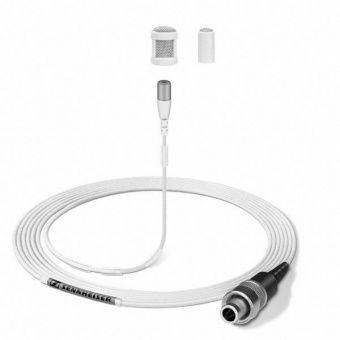 502833 MKE 1-4-1 Микрофон петличный, 3-pin, белый, Sennheiser от магазина Соло в Иркутске