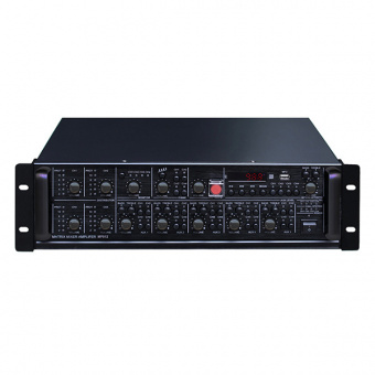 LAMR4120 Усилитель мощности трансляционный, матричный, 4х120Вт, LAudio от магазина Соло в Иркутске
