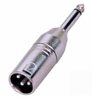 CA308 Переходник (разъем переходной) XLR штекер — 1/4'' моно штекер, Soundking от магазина Соло в Иркутске