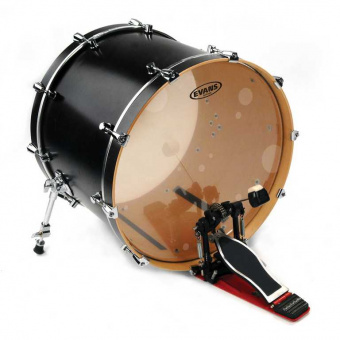 BD22HG Hydraulic Glass Пластик для бас-барабана 22", Evans от магазина Соло в Иркутске
