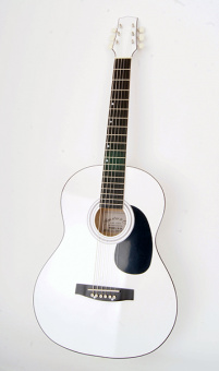 H-34-WH Акустическая гитара, отделка глянцевая эмаль, Амистар от магазина Соло в Иркутске