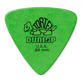 431P.88 Tortex Triangle Медиаторы 6шт, толщина 0,88мм, треугольные, Dunlop от магазина Соло в Иркутске