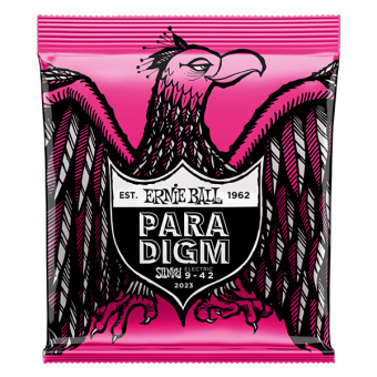 P02023 Paradigm Slinky Комплект струн для электрогитары, сталь, 9-42, Ernie Ball от магазина Соло в Иркутске