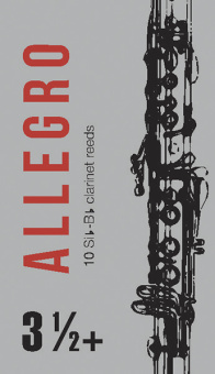 FR18C007 Allegro Трости для кларнета inB/inA № 3,5+ (10шт), FedotovReeds от магазина Соло в Иркутске
