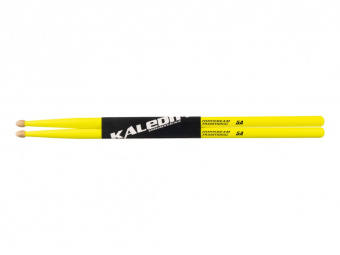 7KLHBYL5A Yellow 5A Барабанные палочки, граб, флуоресцентные желтые, Kaledin Drumsticks от магазина Соло в Иркутске