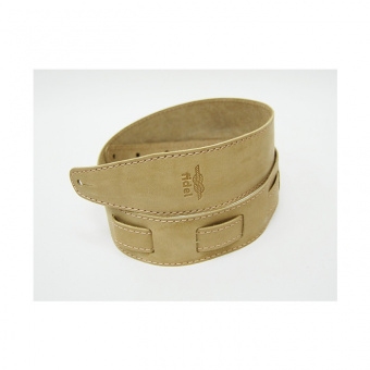 FL66010L11 Leather 11 Ремень для гитары, кожаный, светлый орех, Fidel от магазина Соло в Иркутске