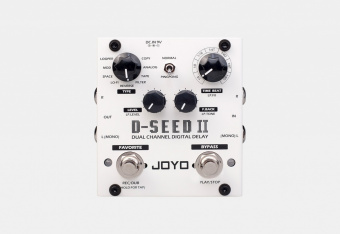 D-SEED-II Stereo Delay Педаль эффектов, Joyo от магазина Соло в Иркутске