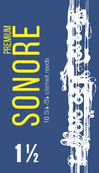 FR16C001 Sonore Трости для кларнета inB/inA № 1,5 (10шт), FedotovReeds от магазина Соло в Иркутске