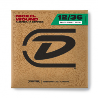 DJN1236 Комплект струн для банджо тенор, никель, 12-36, Dunlop от магазина Соло в Иркутске