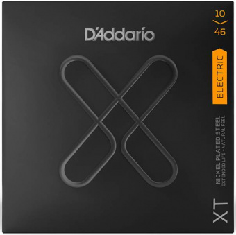 XTE1046 XT Комплект струн для электрогитары, никелированные, 10-46, с покрытием, D'Addario от магазина Соло в Иркутске