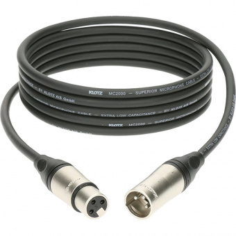 M2K1FM0750 M2 Кабель микрофонный XLR, 7,5м, Klotz от магазина Соло в Иркутске