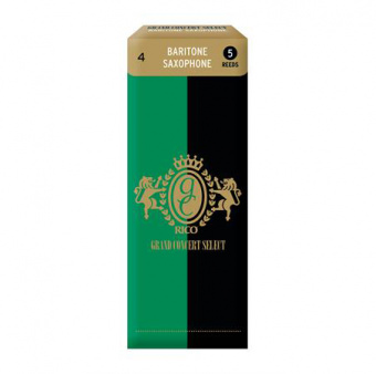 RGC05BSX400 Grand Concert Select Трости для саксофона баритон, размер 4.0, 5шт, Rico от магазина Соло в Иркутске