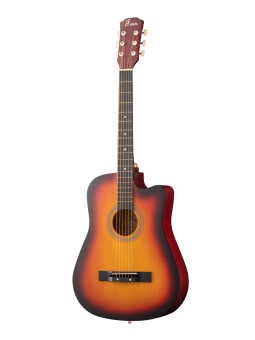 FFG-3810C-SB Акустическая гитара, с вырезом, санберст, Foix от магазина Соло в Иркутске