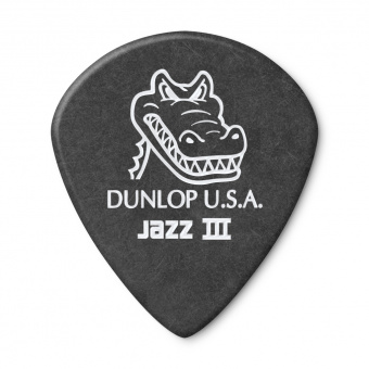 571R1.4 Gator Grip Jazz III Медиаторы, 36шт, толщина 1,14мм, Dunlop от магазина Соло в Иркутске