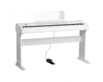 Stage-Studio-White-Satin Цифровое пианино, белое, со стойкой (2 коробки), Orla от магазина Соло в Иркутске