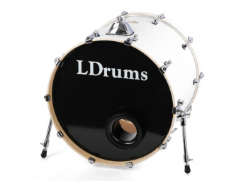 5001011-2218 Бас-барабан 22" x 18", белый, LDrums от магазина Соло в Иркутске