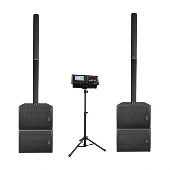 DLS122 Комплект акустических систем, сабвуфер, микшер, Soundking от магазина Соло в Иркутске