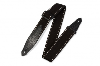 MSSC80-BLK Country/Western Series Ремень для гитары, хлопок, черный, Levy's от магазина Соло в Иркутске