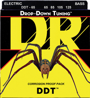 DDT-65 DROP-DOWN TUNE Комплект струн для бас-гитары, DR от магазина Соло в Иркутске