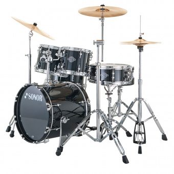 17206310 SFX 11 Stage 2 Set WM NC 11229 Smart Force Xtend Барабанная установка, черная, б/тар, Sonor от магазина Соло в Иркутске
