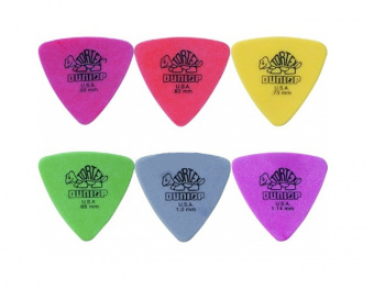 4310 Tortex Triangle Коробка медиаторов 216шт, 6 толщин, треугольные, Dunlop от магазина Соло в Иркутске