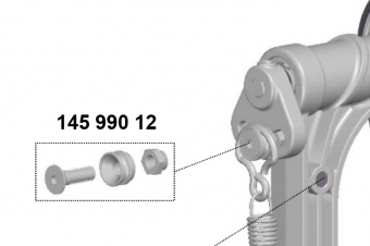 14599012 PBP Bearing roll Опорный ролик пружины педали бас-барабана, Sonor от магазина Соло в Иркутске