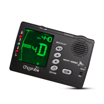 WMT-555C Metro Tuner Метроном/тюнер Cherub от магазина Соло в Иркутске