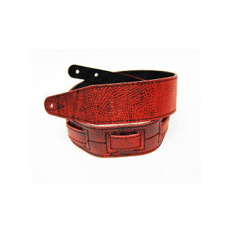 FL60031L21L Leather 21 Ремень для гитары, кожаный, лава, Fidel от магазина Соло в Иркутске