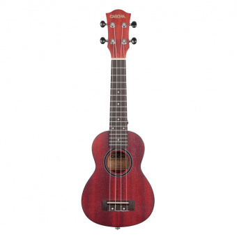 HH-2263 Mahogany Series Укулеле сопрано, с чехлом, красный, Cascha от магазина Соло в Иркутске