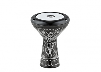 HE-1018 Mini Doumbek Барабан дарбука 4" х 7 1/2", алюминий, черный, Meinl от магазина Соло в Иркутске