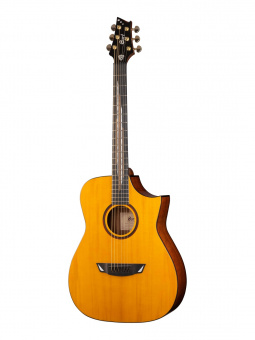 Luxe-WCASE-NAT Электро-акустическая гитара, с вырезом, цвет натуральный, с чехлом, Cort от магазина Соло в Иркутске