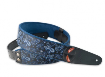 8401070100140 Mojo Paisley Blue Ремень для гитары, RightOn Straps от магазина Соло в Иркутске