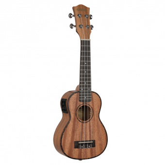 HH-2026E Mahogany Series Укулеле сопрано со звукоснимателем, с чехлом, цвет натуральный, Cascha от магазина Соло в Иркутске
