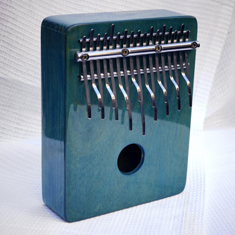 KL-A-K17BS-N Калимба каримба 17, Saregama, синяя, Kalimba LAB от магазина Соло в Иркутске