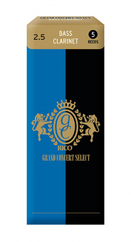 RGB05SCL250 Grand Concert Select Трости для кларнета бас, размер 2.5, 5шт, Rico от магазина Соло в Иркутске