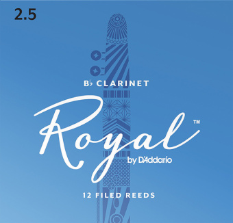 RCB1225 Rico Royal Трости для кларнета Вb, размер 2.5, 12шт, Rico от магазина Соло в Иркутске