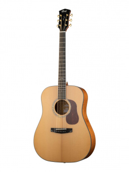 GOLD-D6-WCASE-NAT Gold Series Акустическая гитара, цвет натуральный глянцевый, с футляром, Cort от магазина Соло в Иркутске